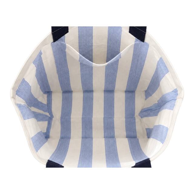 Inside — striped lining