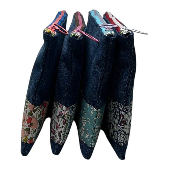Pencil case collection — side view
