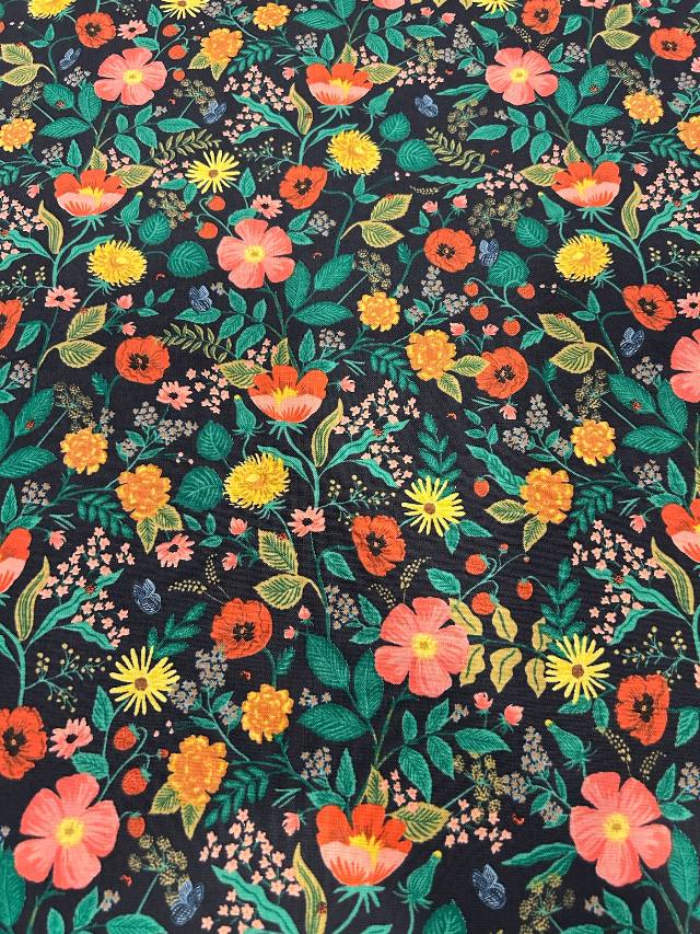 Close-up — botanical floral print